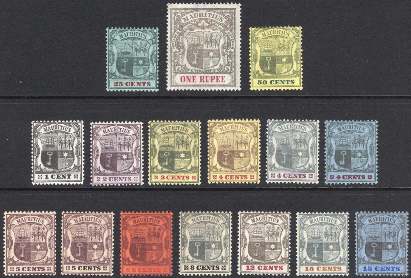 1900 -05 - Coats of Arms definitives