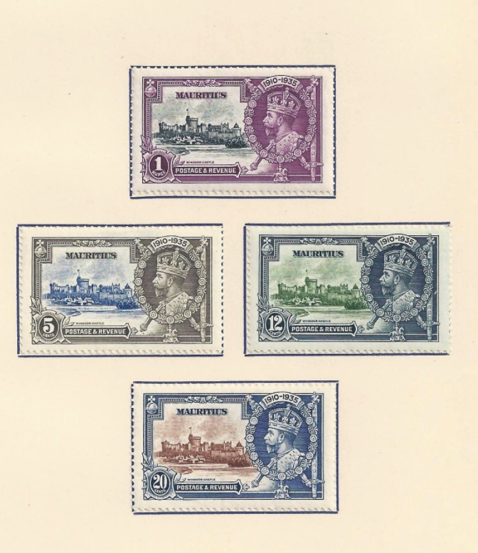1935 postage and revenue George V