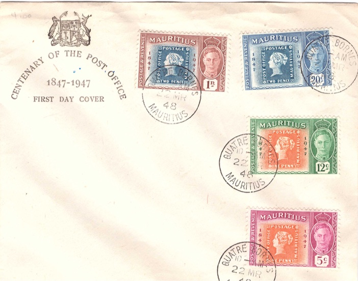 1948 centenary of the post office FDC