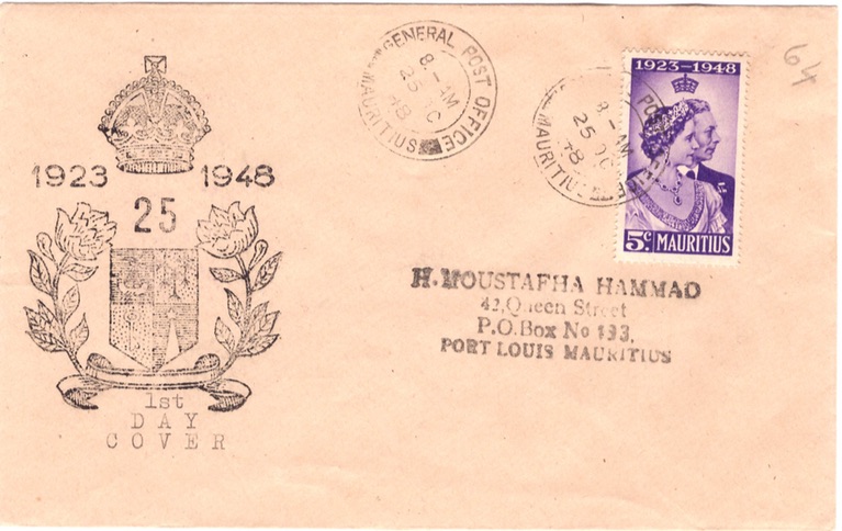 1948 King George VI silver wedding 25 Oct