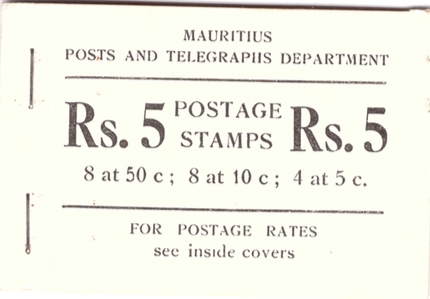 1953 Postage booklet