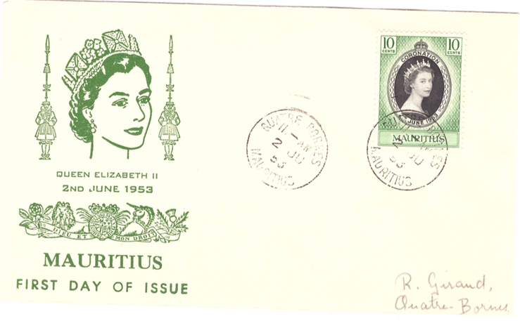 1965 QEII Coronation special cover