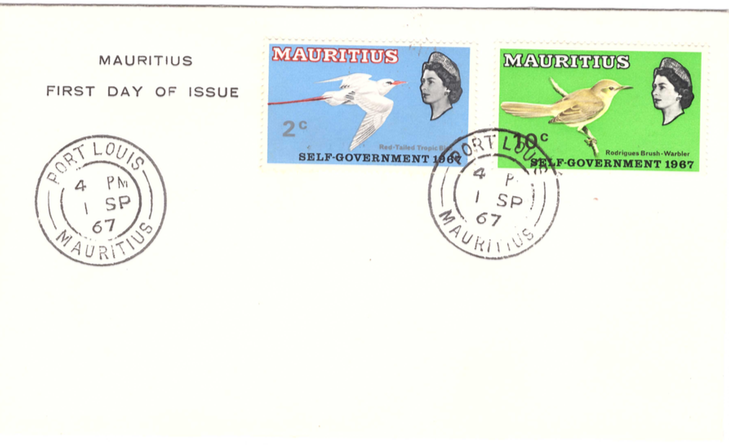 1967 Bird issue self Gov FDC Sep