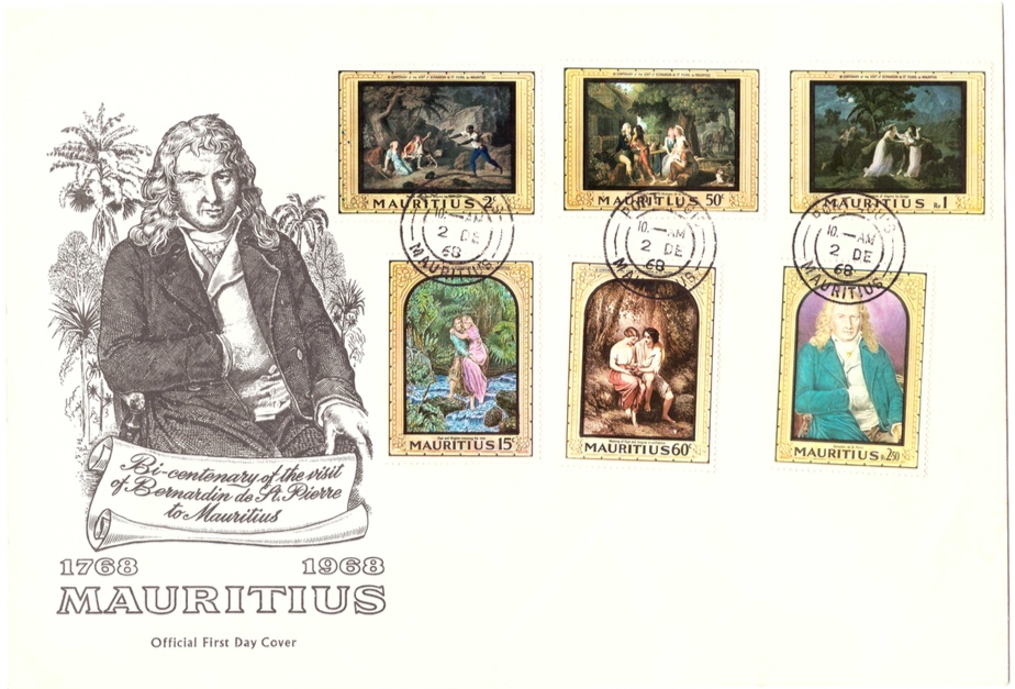 1968 Paul et virginie FDC