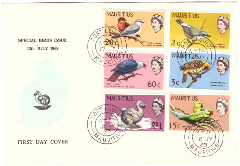 1968 Special bird issue FDC