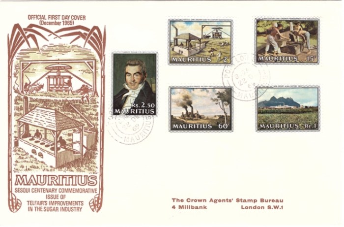 1969 Annivero f sugar industry special cover