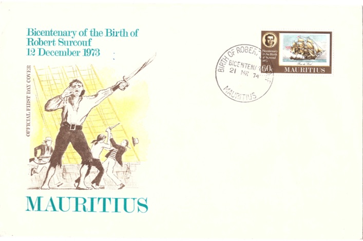 1974 21 March - 200th birth of Surcouf