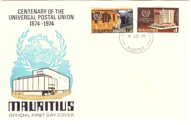 1974 4 Dec - 100th Universal postal union