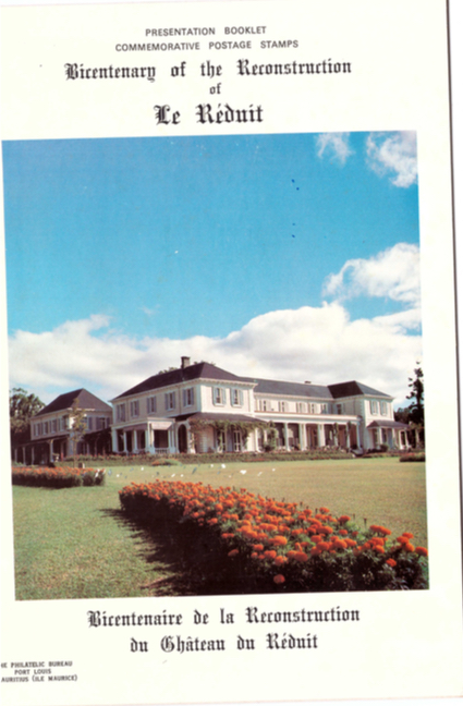 1978 21 Dec - 200 Anniversary Le Reduit booklet