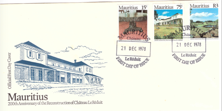 1978 21 dec 200th Anniversary Le Reduit OFC