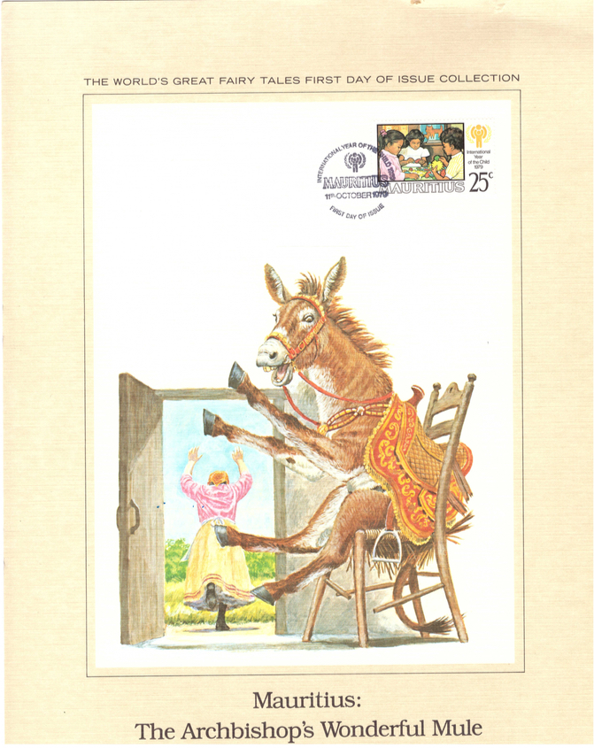 1979 11 Oct - international year of the child - archbishop mule issue