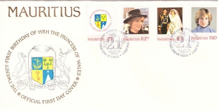 1982 1 July - 21st birthday Diana OFC