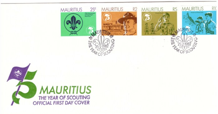 1982 25 Feb - 75th year of scoutism