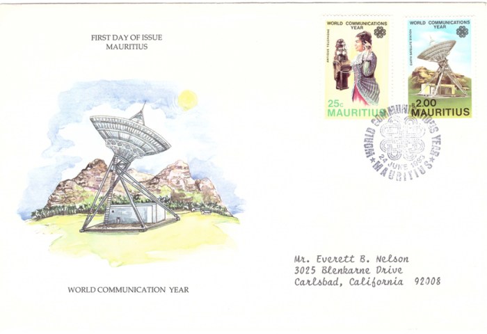 1983 24 June - World telecos yr SC