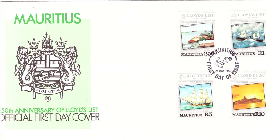 1984 23 May - 250th anniversary Lloyd's list