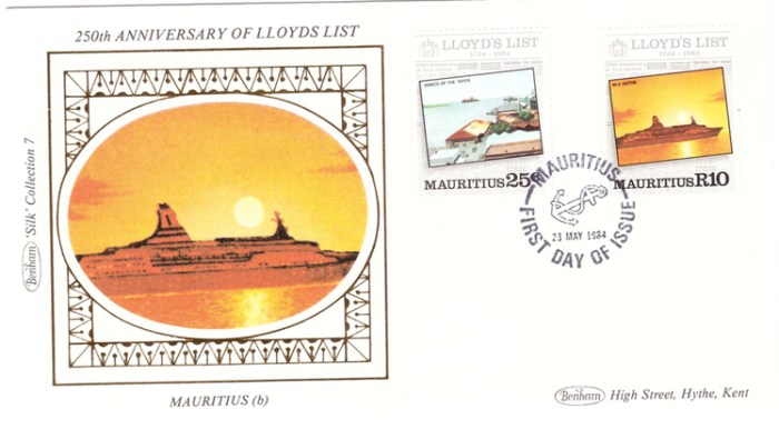 1984 23 May - Lloyd list Bentham silk collection 2