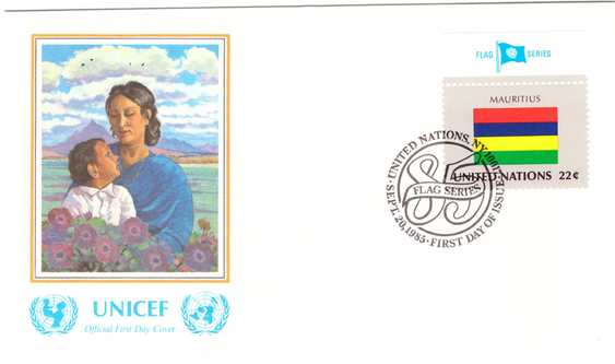 1985 20 Sep - Flag series UN_1