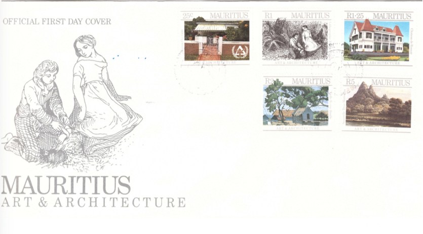 1987 30 Dec - Mauritius Arts and architecture
