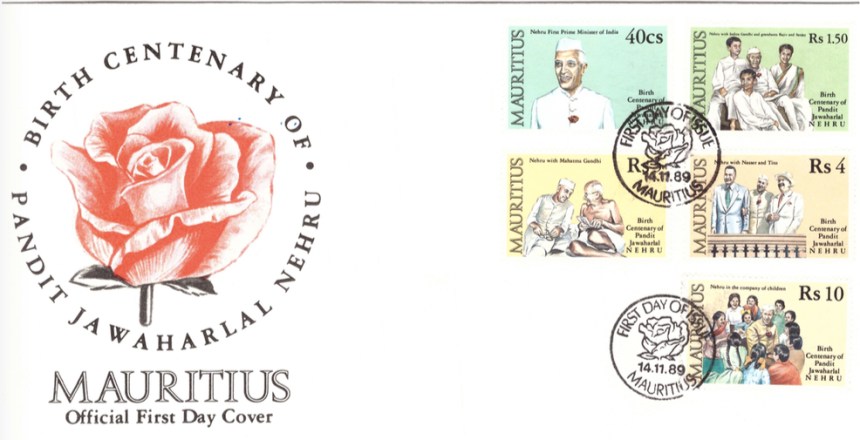 1989 14 Nov - Birth centenary of Nehru