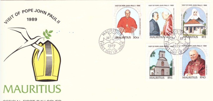 1989 14 Oct - Visit of Pope John Paul II - OFC