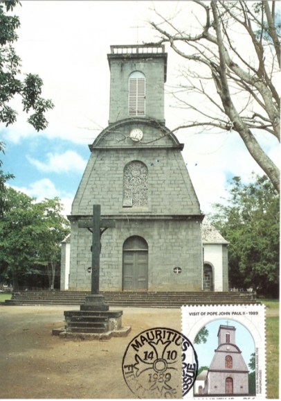 1989 14 Oct - Visit of Pope Postcard_2