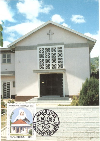 1989 14 Oct - Visit of Pope Postcard_3