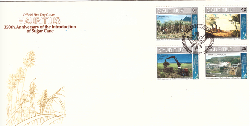 1990 10 Jan - 350th anniversary of intro of sugar cane