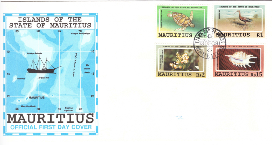 1991 13 Dec - Islands of the state of Mauritius