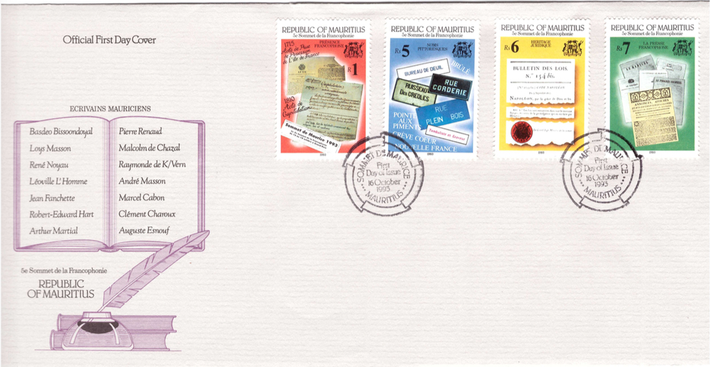 1993 16 Oct - 5e Sommet de la Francophonie