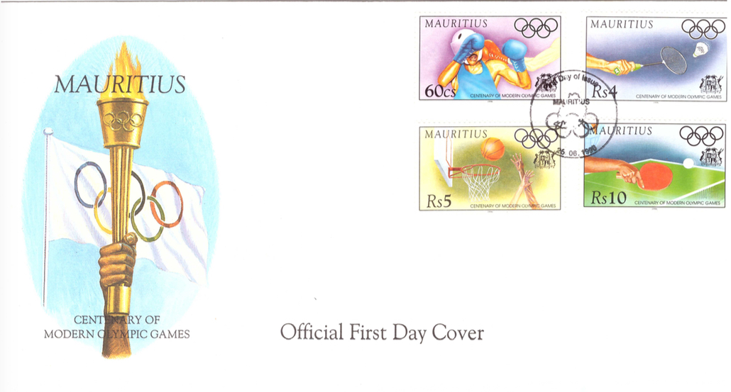 1996 26 June - centenary of modern olympics OFC