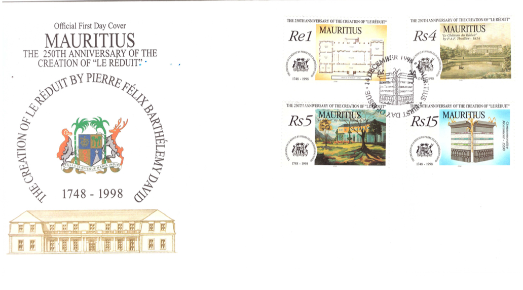 1998 14 Dec - 250th anniversary of Le Reduit