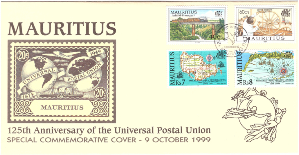 1999 9 Oct - 125th anniv UPU
