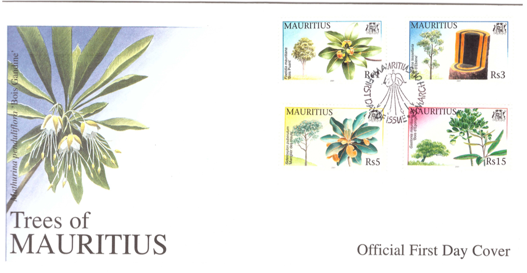 2001 21 March - Trees of Mauritius