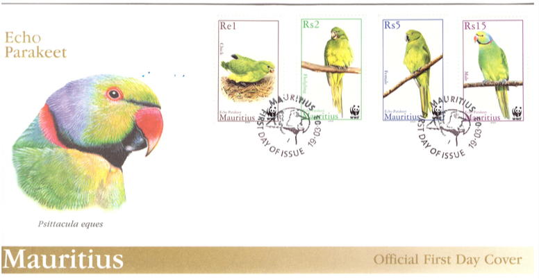 2003 19 March Echo Parakeet FDC