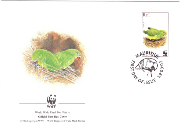 2003 19 March - Echo Parakeet WWF_1