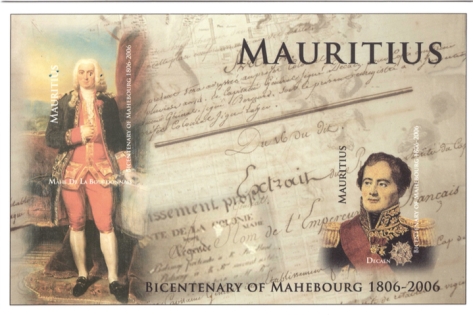 2006 4 Feb - Bicentenary of Mahebourg postcard_1