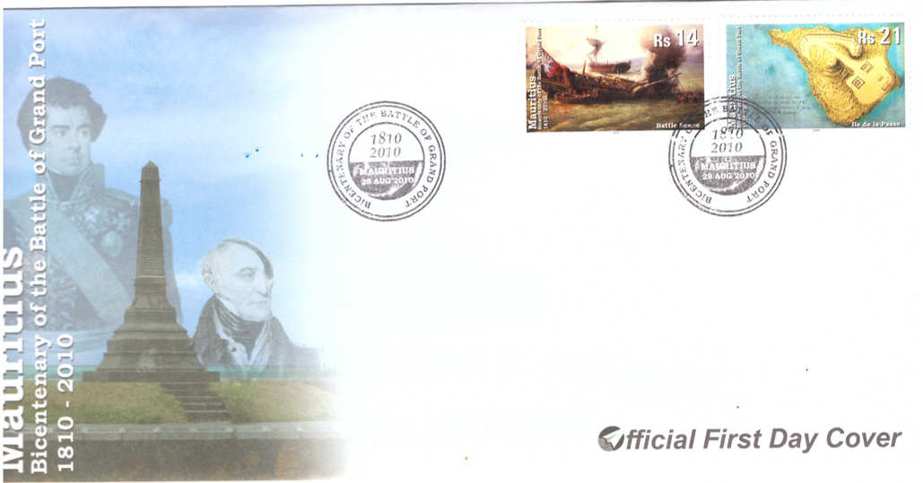 2010 28 Aug - Bicentenary of battle of Grand Port