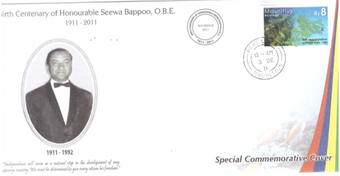 2011 3 Dec - Birth Centenary Bappoo