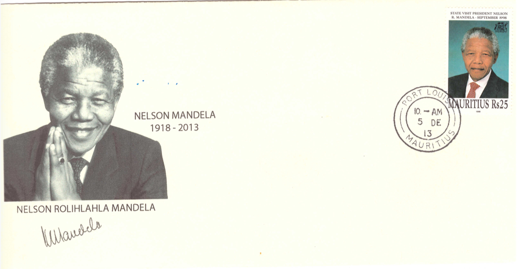 2013 5 Dec - Mandela Special Cover