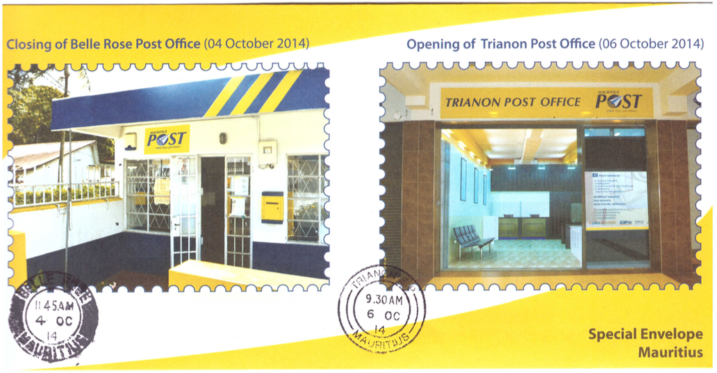 2014 6 Oct - Closing of PO Belle Rose -Opening Trianon