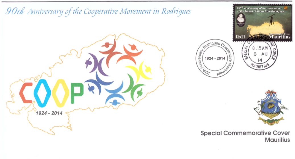 2014 8 Aug - 90th Anniv of Coop mvt Rodrigues