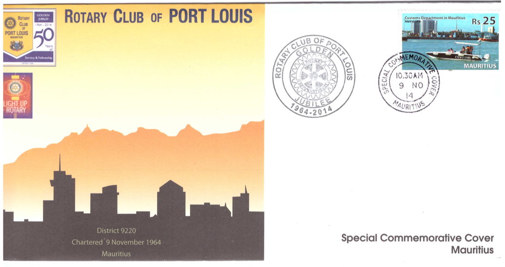 2014 9 Nov - Rotary club P.Louis Golden Jubilee