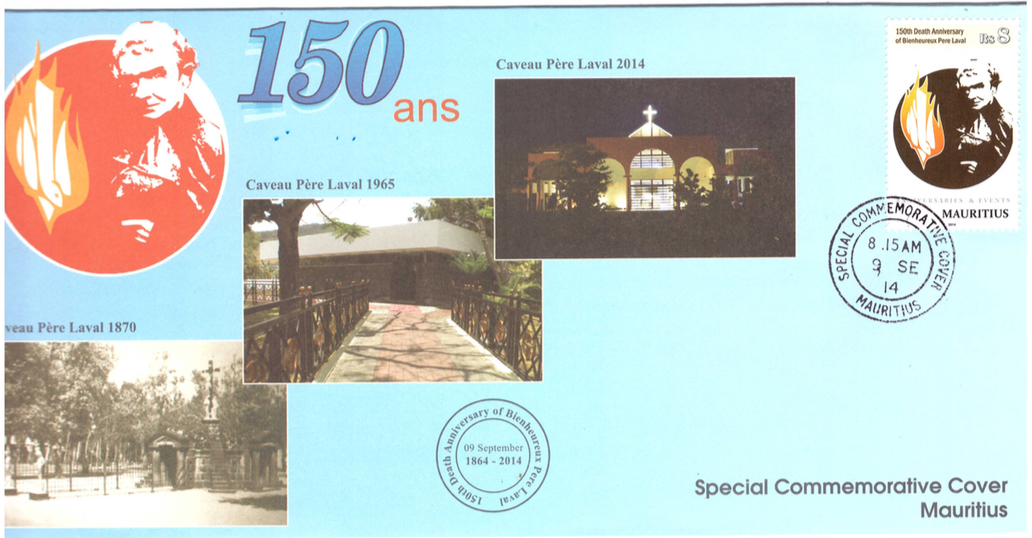 2014 9 Sep - 150 anniv death of Pere Laval