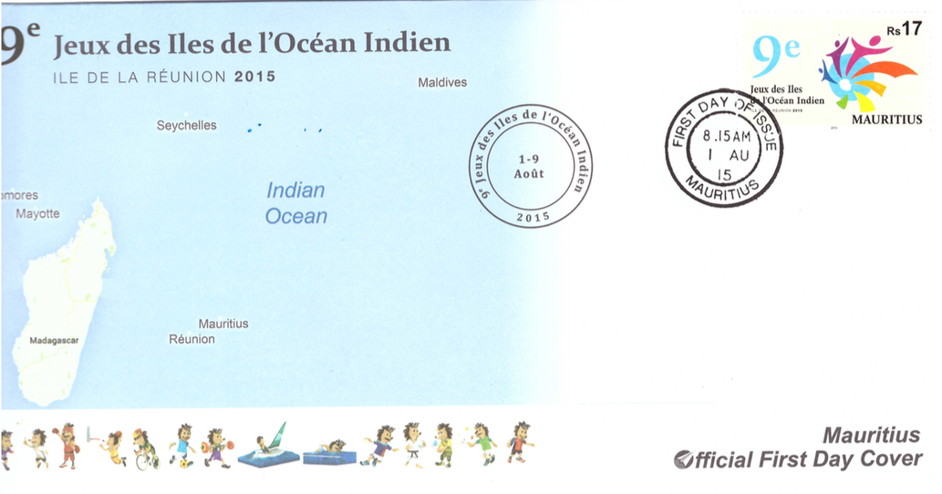 2015 1 Aug - 9e Jeux des iles de l'OI