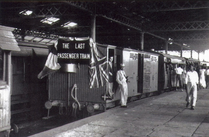 last passenger train