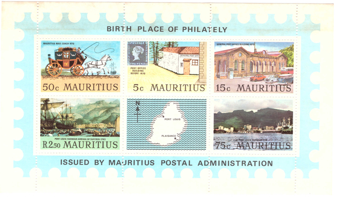 MS Birthplace of philately