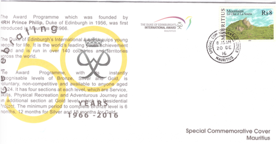 2016 - 50 yrs duke of edinburg awards